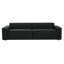 Canapé en velours noir Tov Furniture Olafur-2045260330