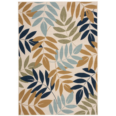 Tapis intérieur / extérieur ivoire Stylli