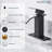 Single-Hole Single-handle Bathroom Faucet with Drain Assembly-80727071