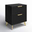 Table de chevet 2 tiroirs Ferndown