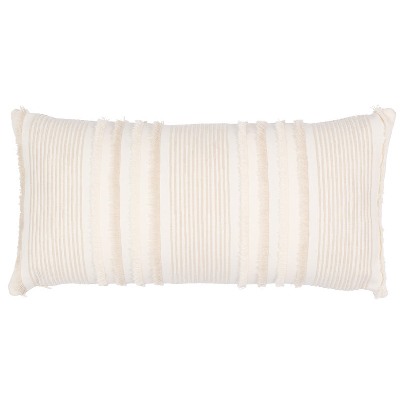 Billy Indoor/Outdoor Pillow, Beige