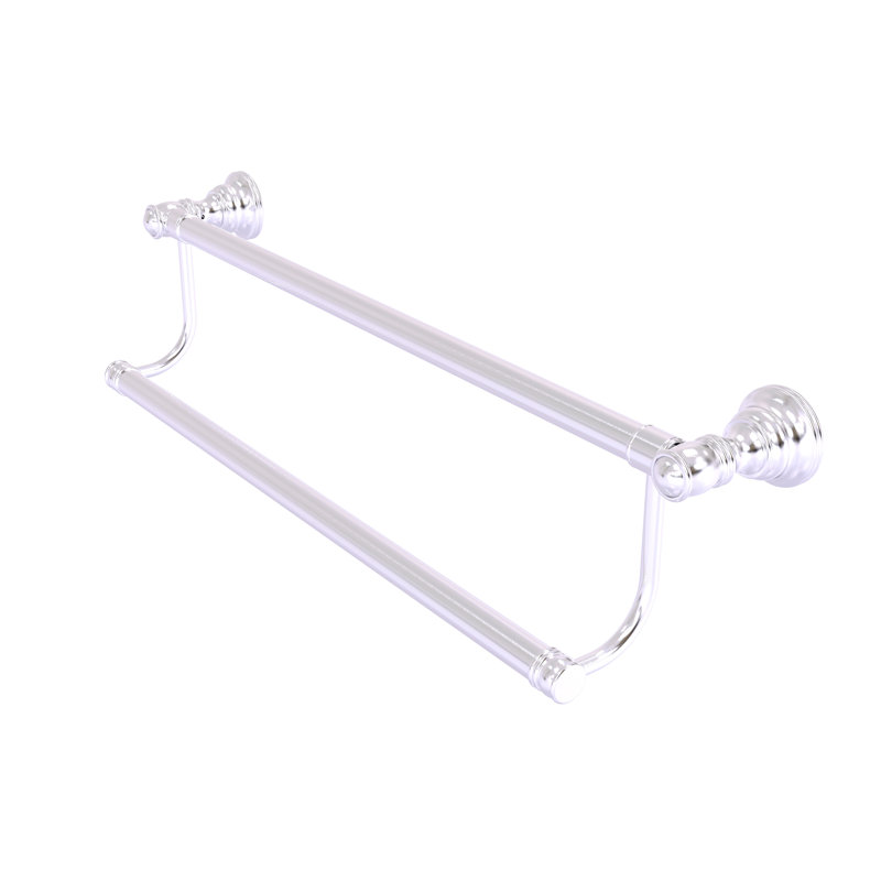 Barre à serviettes murale double 20 "Freyja, Chrome satiné