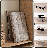 30" Collapsible Storage Ottoman Bench, Cotton-Linen Footrest With Storage, For Living Room, Bedroom Entryway-1528073779