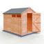 Sherburn 8 ft. W x 6 ft. D Wooden Storage Shed
