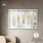 Décoration murale Boho Desert Gold II par Art Remedy, cadre blanc, 54 x 36-1403294868-1403294870