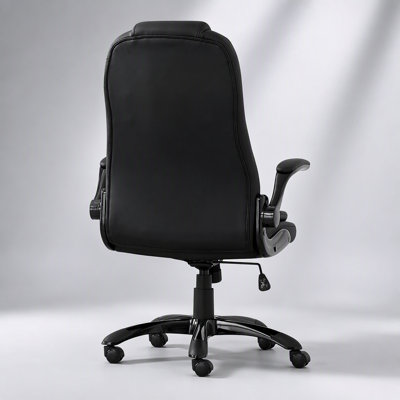 Chaise de bureau pivotante ergonomique avec hauteur et accoudoirs réglables, idéale pour les espaces de travail modernes et un confort d'assise optimal.