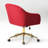 Farrah Tufted Velvet Upholstered Desk Chair-101215816