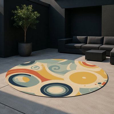 Tapis intérieur et extérieur Funky Wiggle