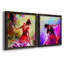 Danseuse - ensemble de 2 peintures sur toile encadrées-883619128-883619129