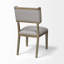 Chaise d'appoint rembourrée en bois massif Maine-554344291