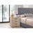 Sandle Wood Contemporary Nightstand-1198882915