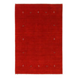 Canvello Gabbeh Red Area Rugs For Living Room - 6' X 9'2''