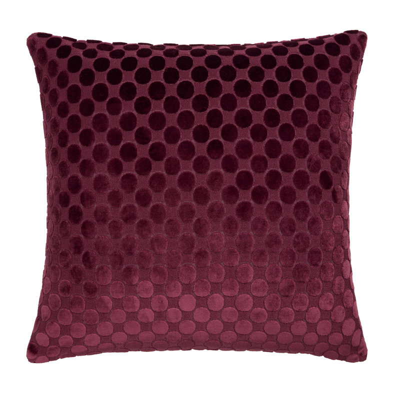 Machine Woven Pillowcase, Burgundy