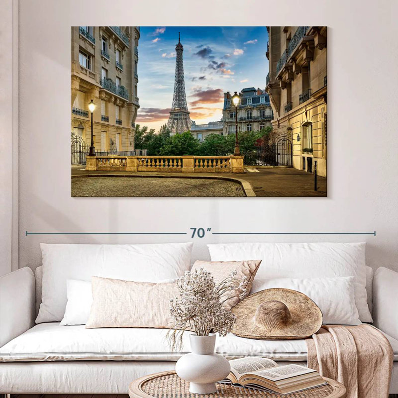 Édifice Vanna Haussman vue Eiffel, H 34 po x l 51 po