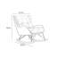 Chaise berçante nordique légère Light Luxury-100478058