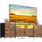 63" Long Tv Stand & Dresser With 12 Fabric Storage Drawers, Charging Ports & Led Lights-1706699330