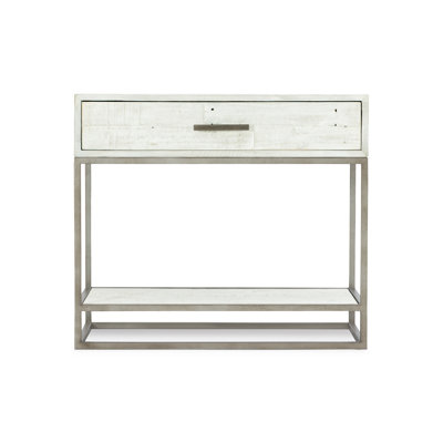 Alvar - Drawer Steel Nightstand