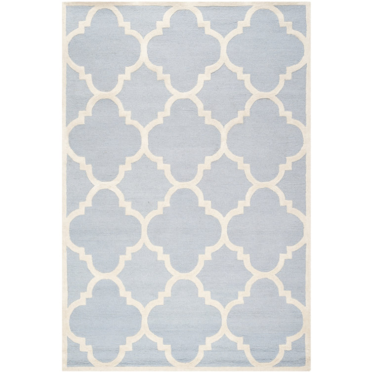 Cannen Hand Tufted Wool Geometric Rug