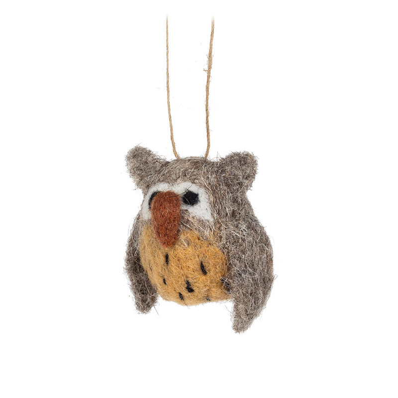 Ornement suspendu hibou