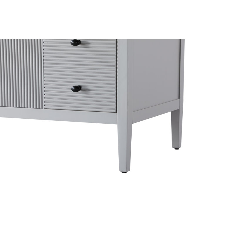 42 inch Single Bathroom Vanity, Grey