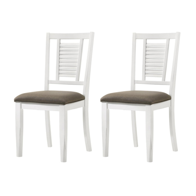 Chaises d'appoint à dossier ouvert Ahlijah