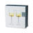 Laurel Crystal White Wine Glasses