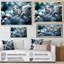 «Reg Blue Butterfly Haven II» sur toile-1046103695-1046103735