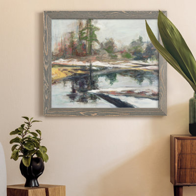 «Quiet Reflection», reproduction sur toile encadrée