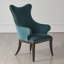 Chaise Evelyn - velours libellule