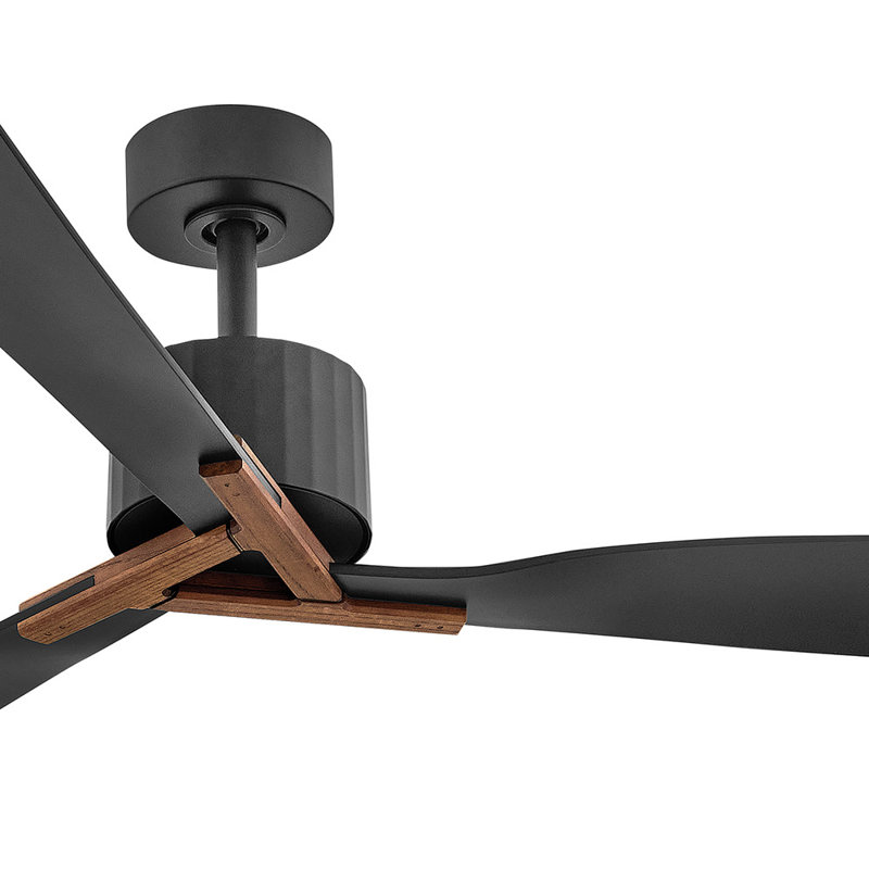 Ventilateur intelligent à DEL 60 po Hinkley, Noir mat