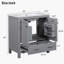 30 " W 1 Single Vanity Bathroom Vanity With Top-98706548