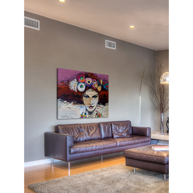 "Ambition", reproduction sur toile tendue, H 24 po x l 29 po x P 1,5 po