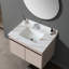 Meuble-lavabo blanc de 4 po à dosseret - 37 po pour marbre, dosseret, trou pré-percé, et convient aux armoires de l 42 po x P 21 po, pierre frittée-618369235
