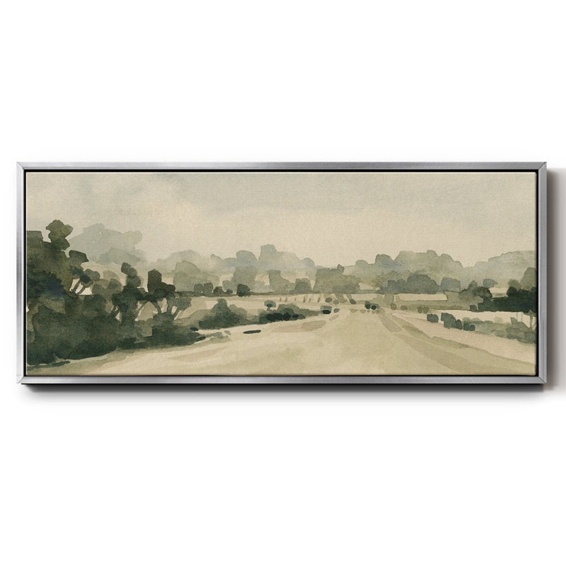 Rurales de campagne I - toile encadrée, H 8 po x l 20 po