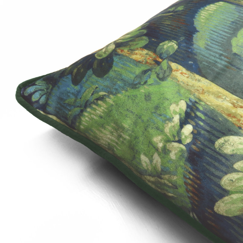 Floral Square Cushion