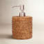 Distributeur de pompe à savon en acier inoxydable Artifacts Rattan ™-101462528