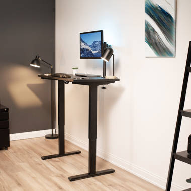 Vivo 36 Wide Compact Electric Adjustable Height Sit Stand Desk