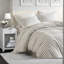 Spacious Cal King Bedding Set, Linen Blend, Timeless Style For Year-round Comfort