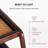 Premium Solid Wood Boot Tray Stand with Natural Coir Mat - Entryway & Mudroom Shoe Organizer-1783416157-1787819834-1787819831