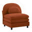 Chaise d'appoint, fauteuil sans accoudoirs avec coussin-885534714