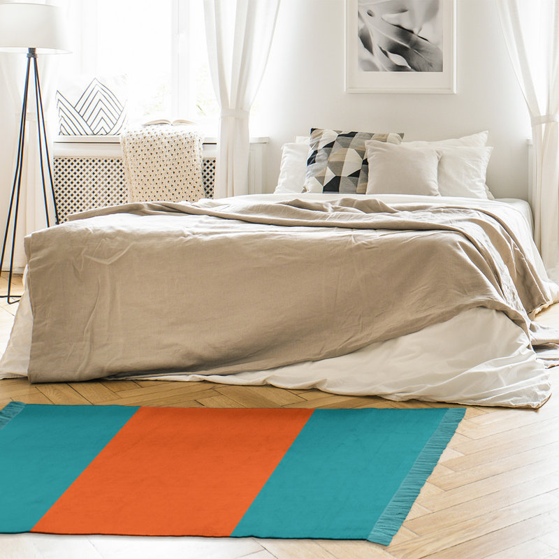 Tapis de zone bleu football miami, Non