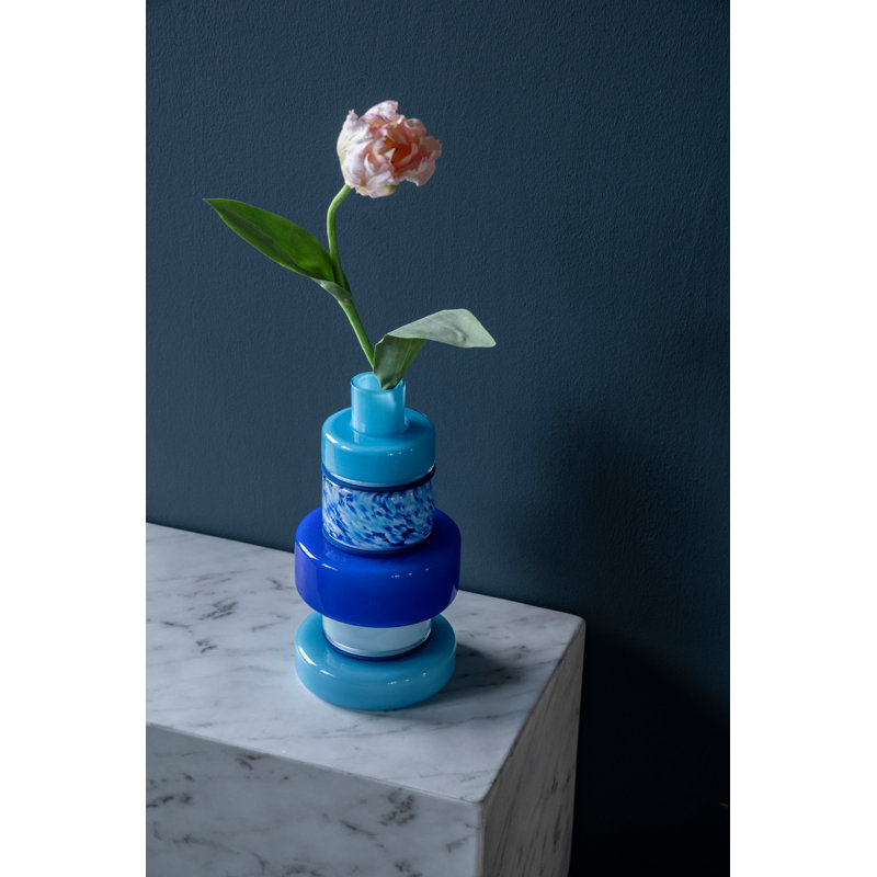 Vase Golas, Bleu