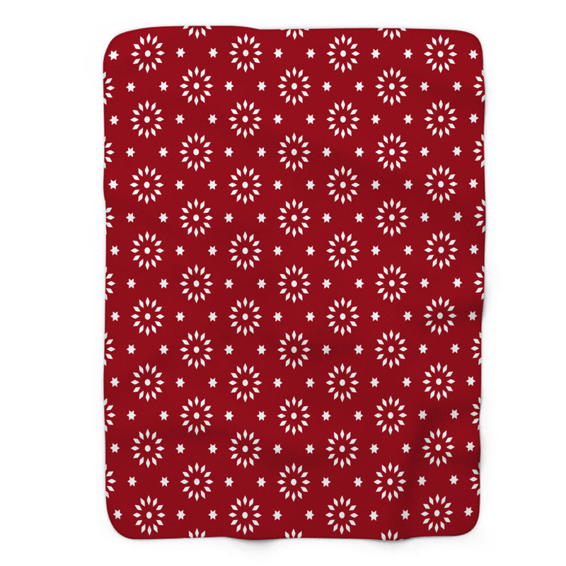 Ruby Shapes - 1 Piece Premium Blanket, Twin