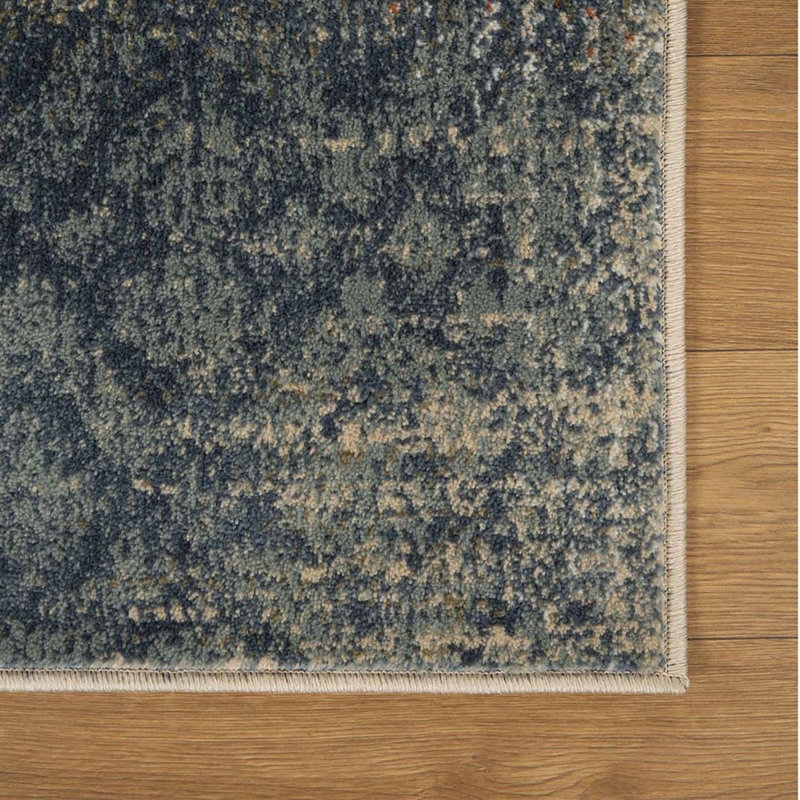 Faizal Damask Indoor Rug, Rectangle 8' x 10'