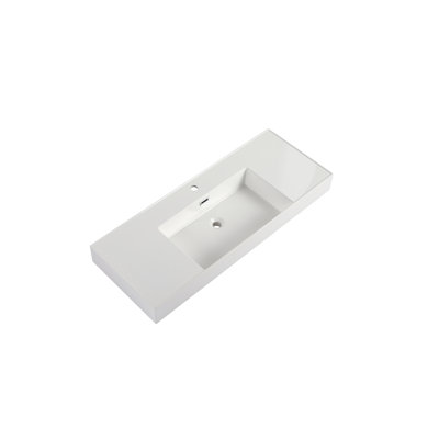 Bassin en résine pour meuble-lavabo