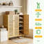 Abelino 20 Pair Shoe Storage Cabinet