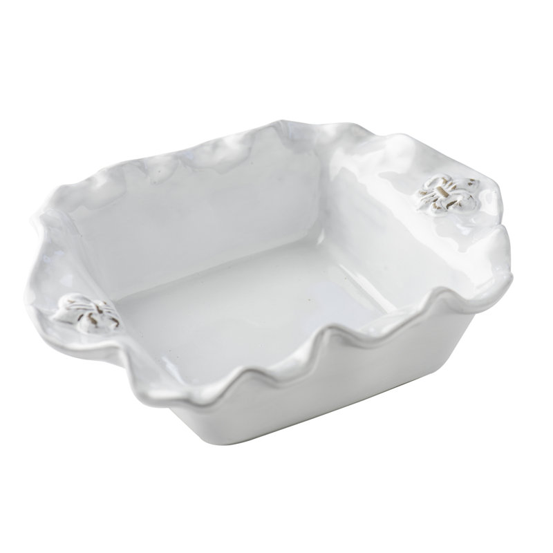 Plat à casseroles carré Fleur De Lis