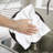 White Microfiber Cleaning Cloth 12x12 in Premium Microfiber Towels