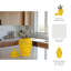 Grand vase contemporain en céramique pour présentation de table - Vase décoratif à découpes-1766238530-1766238529
