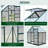 Immanuella 74.8" W x 52" D Greenhouse